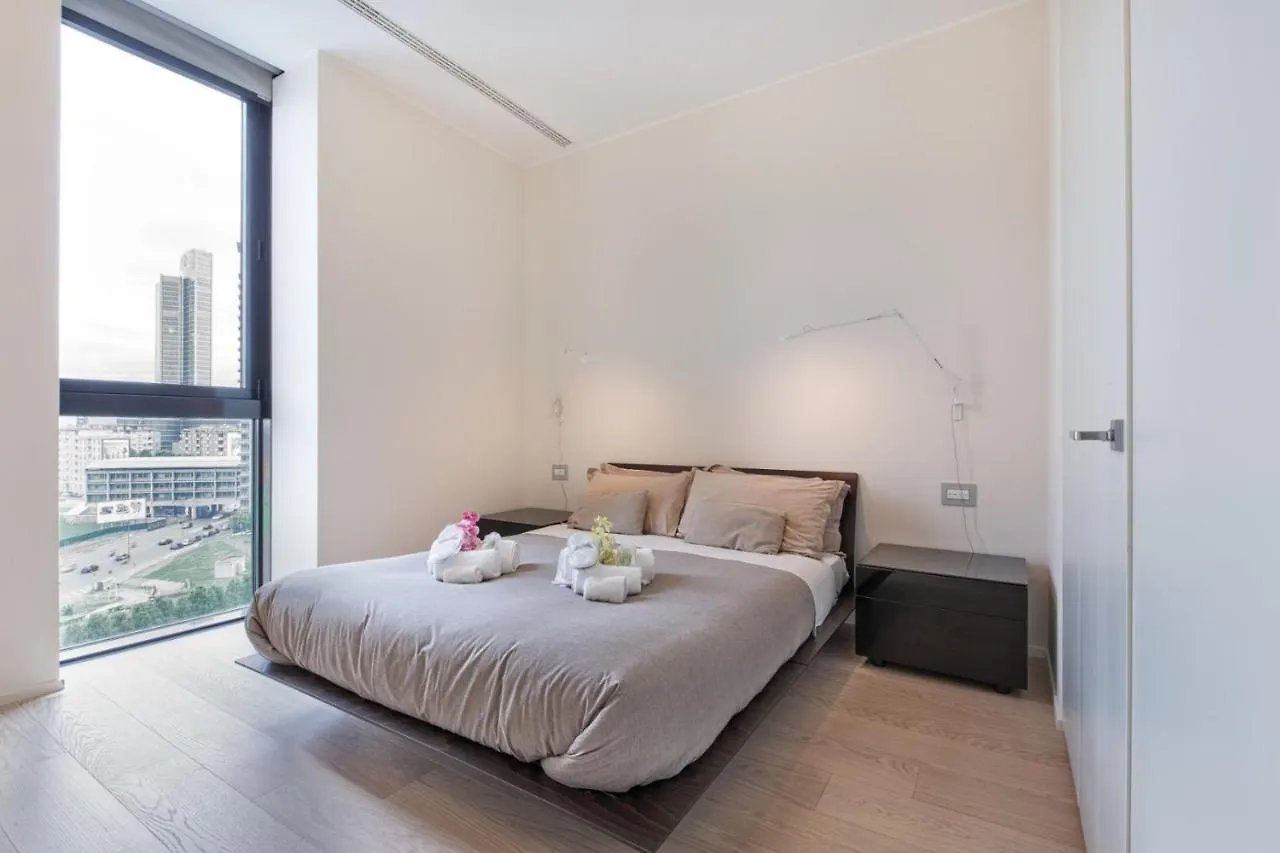 Stylish Elegant Apartment In Torre Solaria With Exclusive Milan'S View 0*, Milan Italy
